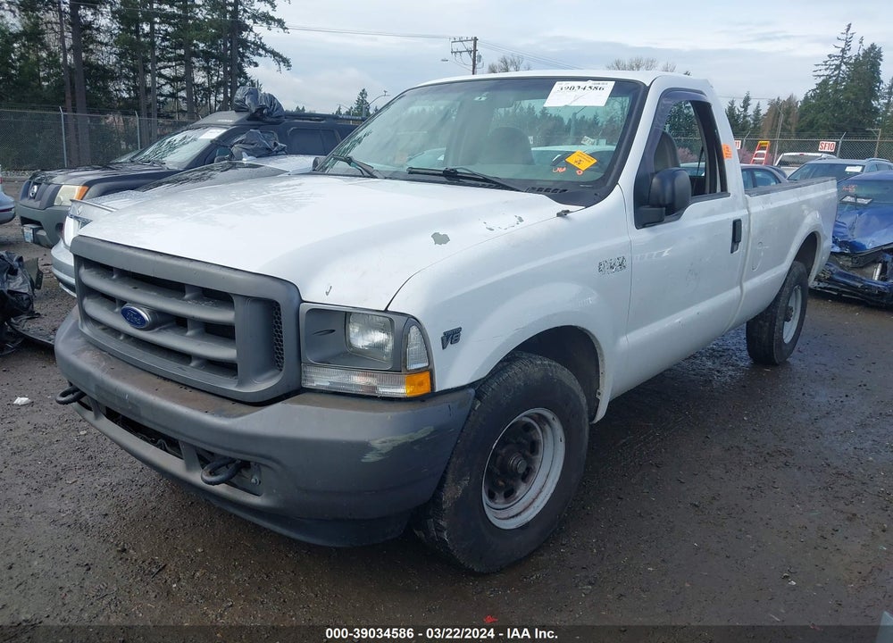 2002 FORD F-250 XL/XLT VIN: 1FTNF20L02EA45150