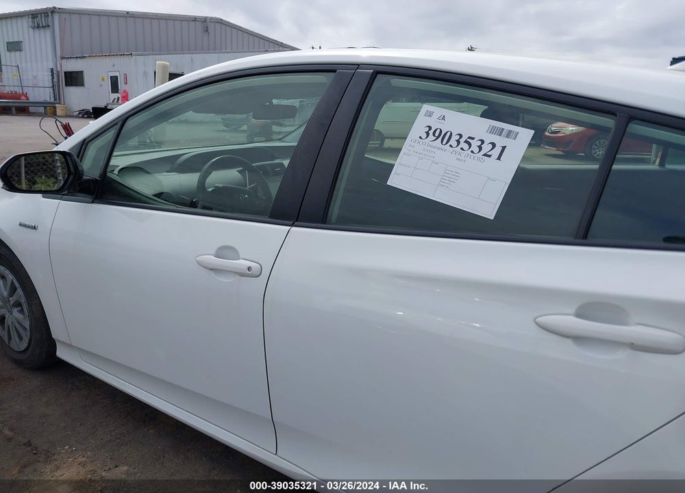 2020 TOYOTA PRIUS LE VIN: JTDKARFUXL3112778
