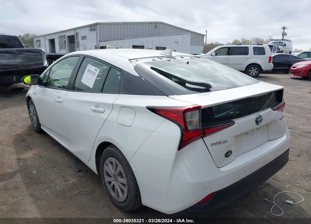 2020 TOYOTA PRIUS LE VIN: JTDKARFUXL3112778