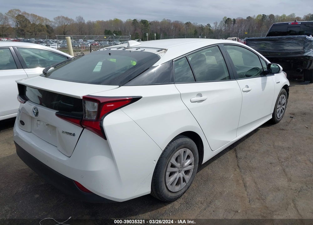 2020 TOYOTA PRIUS LE VIN: JTDKARFUXL3112778