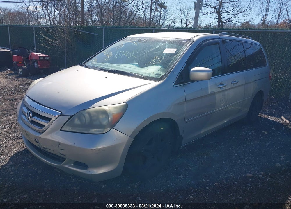 2007 HONDA ODYSSEY EX VIN: 5FNRL38427B421351
