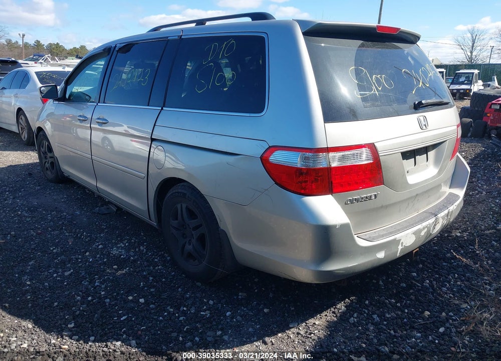 2007 HONDA ODYSSEY EX VIN: 5FNRL38427B421351