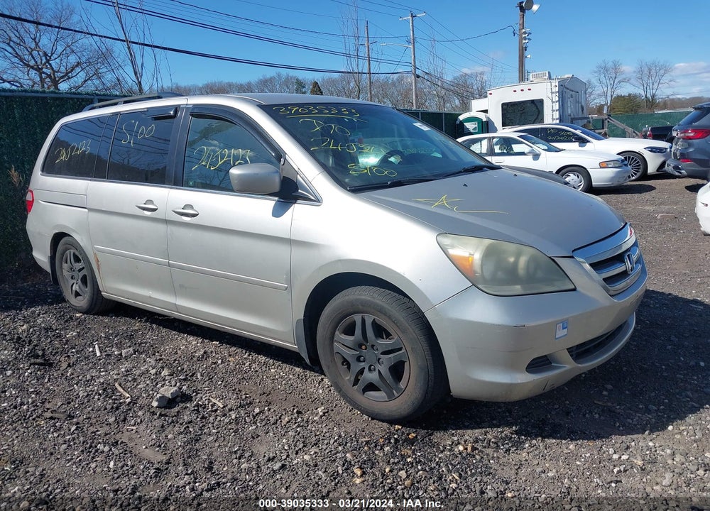 2007 HONDA ODYSSEY EX VIN: 5FNRL38427B421351