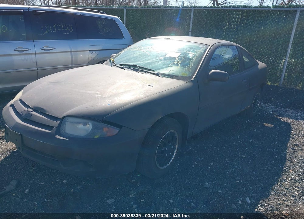 2003 CHEVROLET CAVALIER VIN: 1G1JC12F237156130