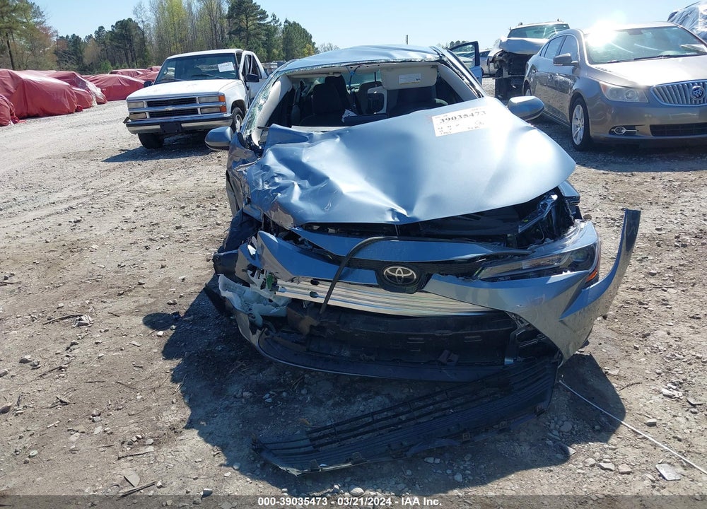 2023 TOYOTA COROLLA LE VIN: 5YFB4MDE7PP076387