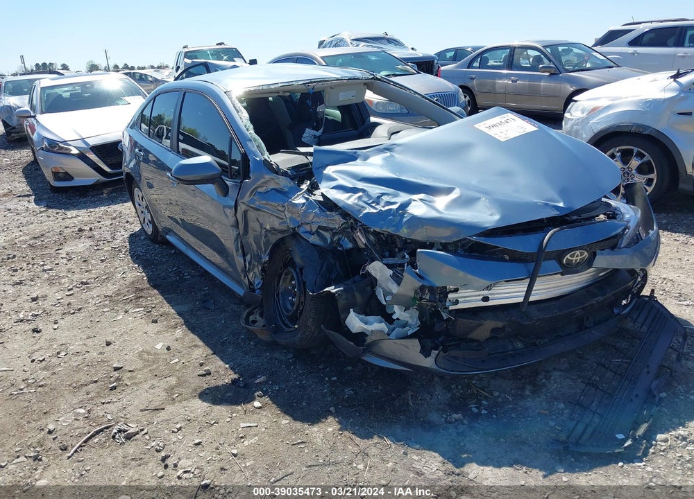 2023 TOYOTA COROLLA LE VIN: 5YFB4MDE7PP076387