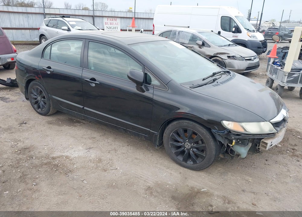 2009 HONDA CIVIC EXL VIN: 2HGFA16949H525057