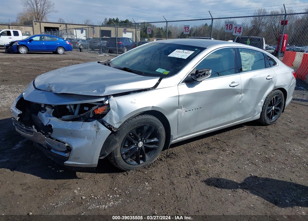 2017 CHEVROLET MALIBU LT VIN: 1G1ZE5ST4HF118938