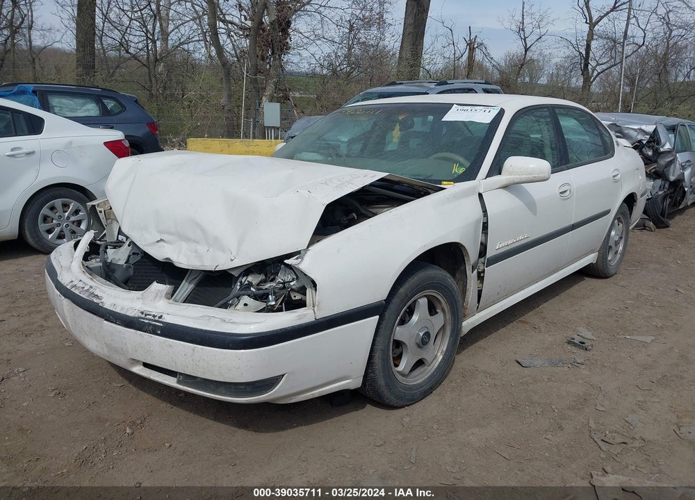 2002 CHEVROLET IMPALA LS VIN: 2G1WH55K529283913