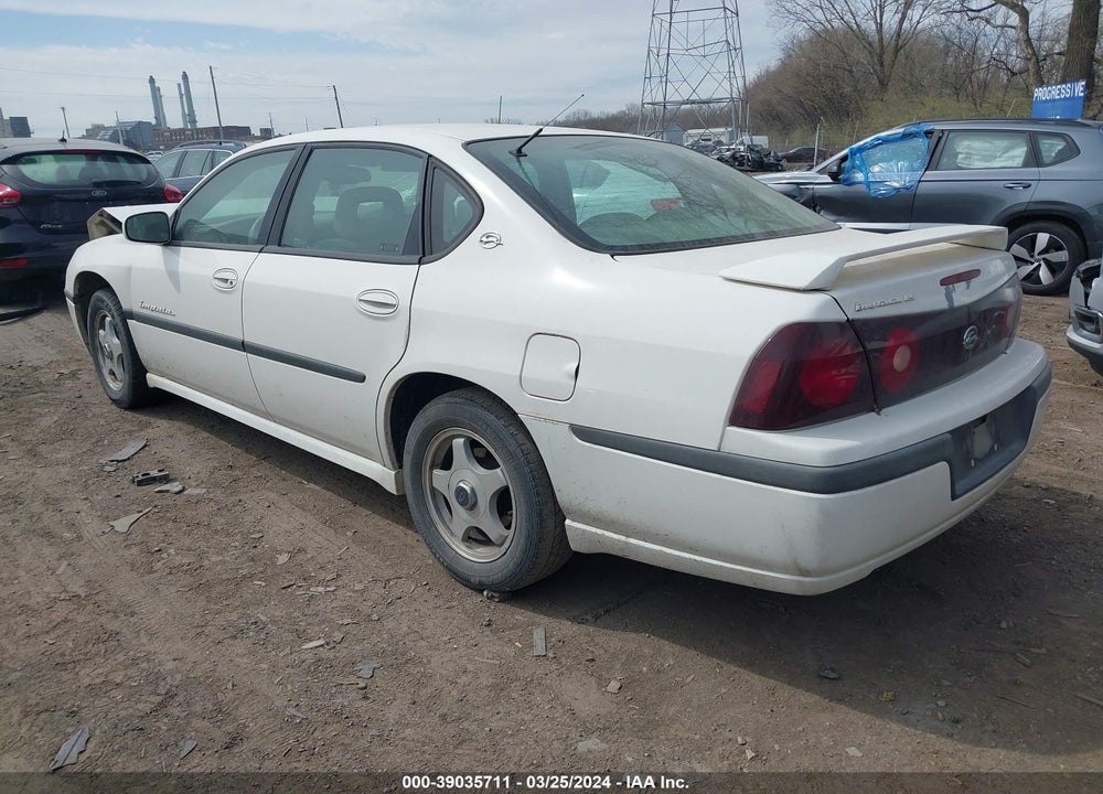 2002 CHEVROLET IMPALA LS VIN: 2G1WH55K529283913