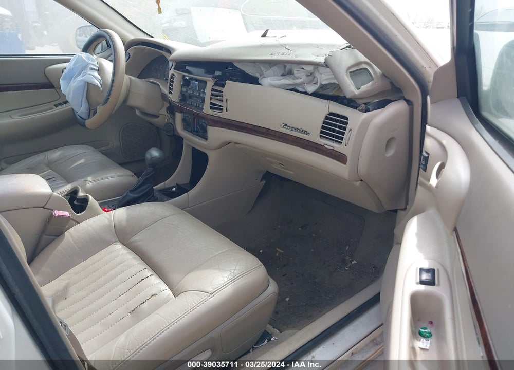 2002 CHEVROLET IMPALA LS VIN: 2G1WH55K529283913
