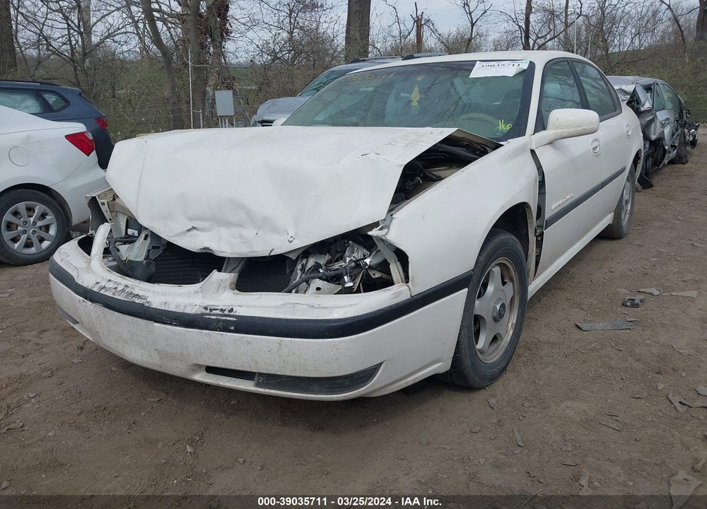 2002 CHEVROLET IMPALA LS VIN: 2G1WH55K529283913