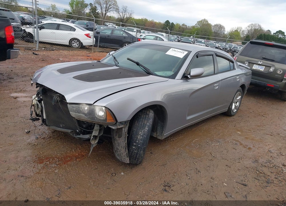 2014 DODGE CHARGER SE VIN: 2C3CDXBG4EH259005