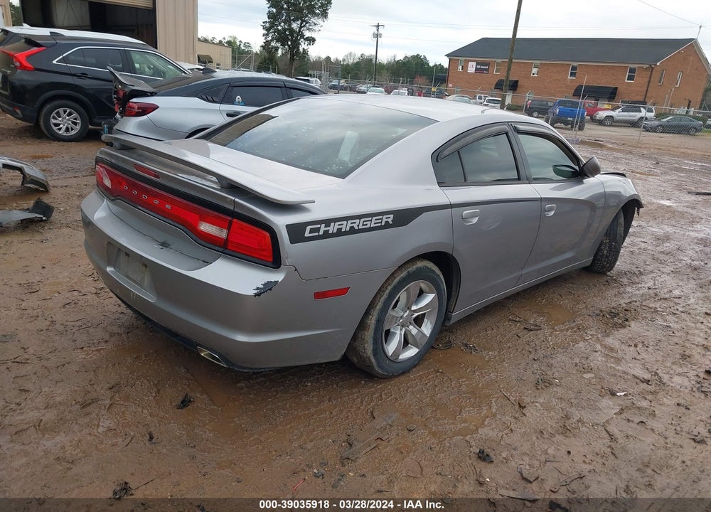 2014 DODGE CHARGER SE VIN: 2C3CDXBG4EH259005