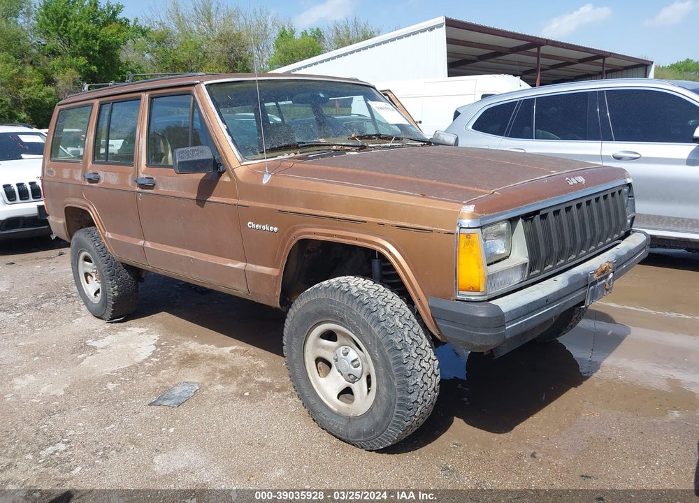 1986 JEEP CHEROKEE VIN: 1JCWB7818GT228698