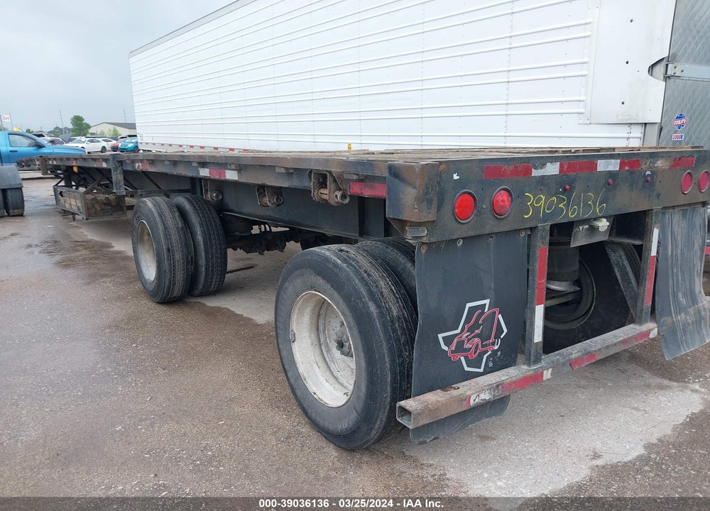 1992 GREAT DANE FLATBED TRAILER VIN: 1GRDM9621NM012201