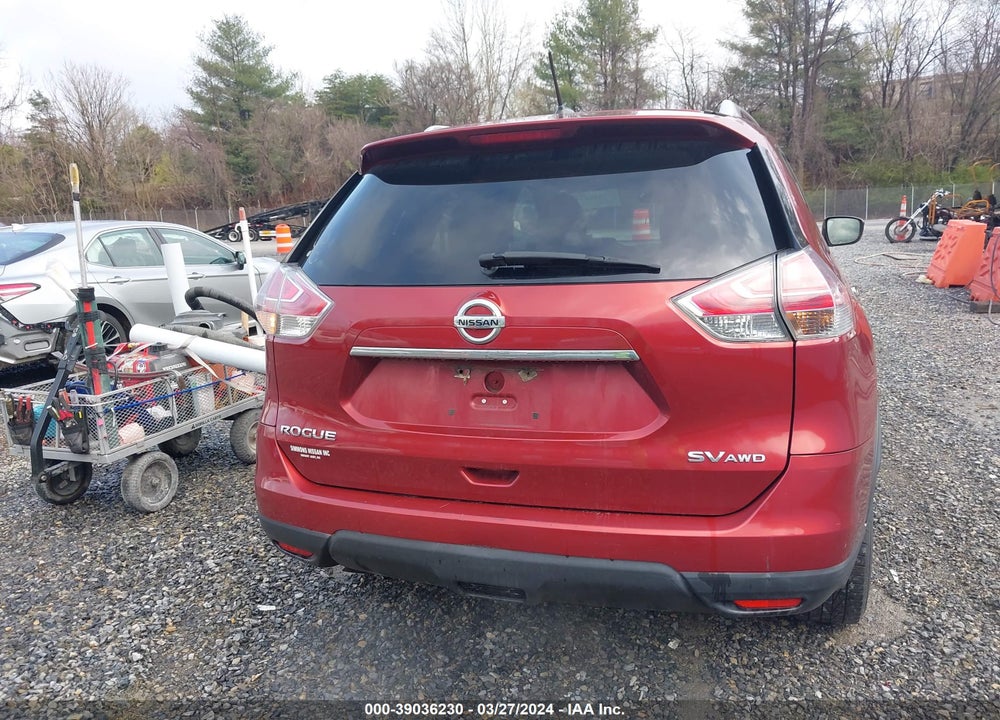 2015 NISSAN ROGUE SV VIN: 5N1AT2MV3FC894723
