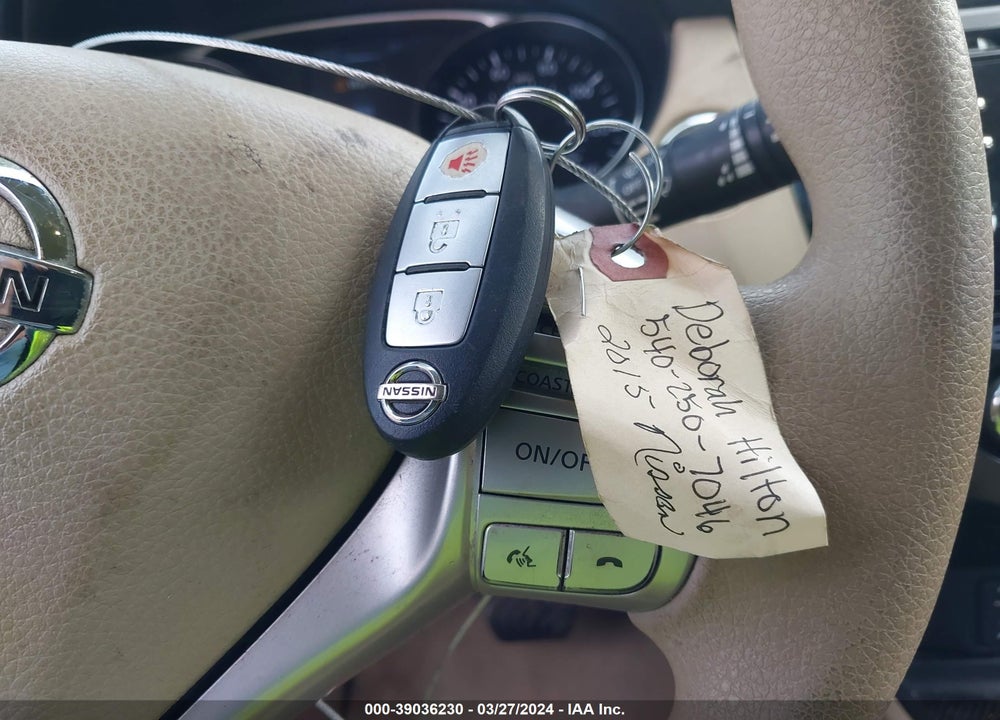 2015 NISSAN ROGUE SV VIN: 5N1AT2MV3FC894723