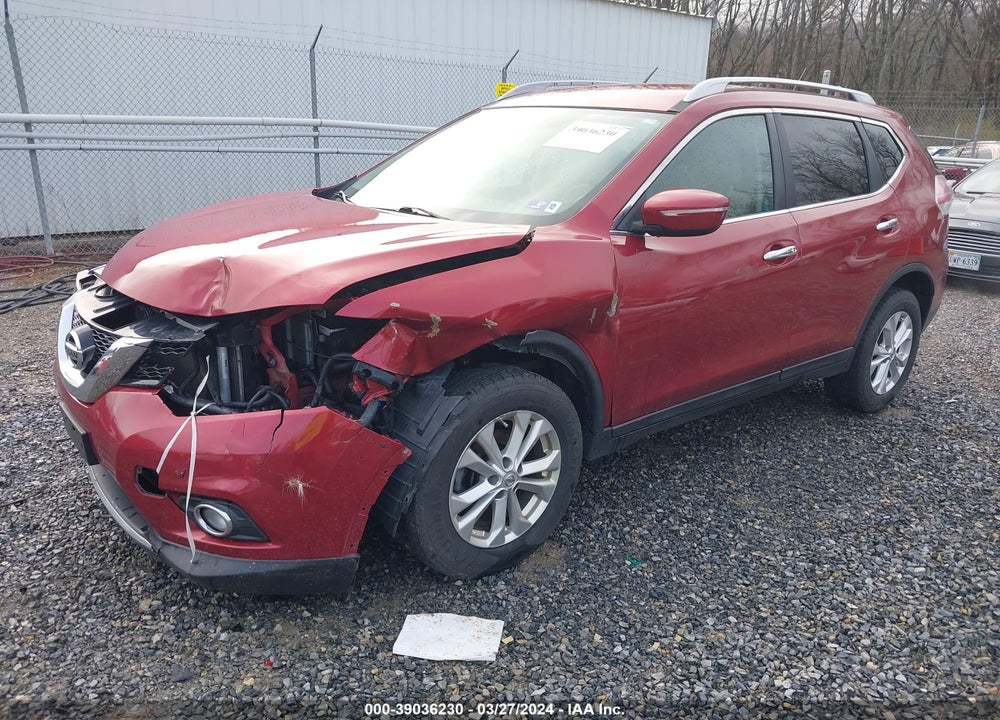 2015 NISSAN ROGUE SV VIN: 5N1AT2MV3FC894723