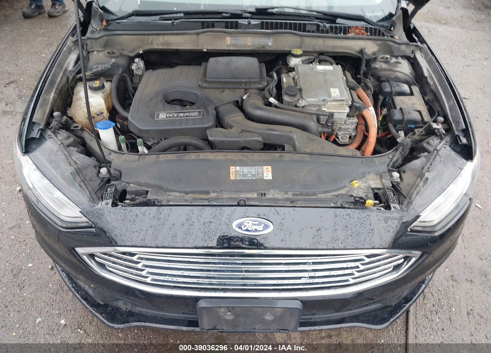 2017 FORD FUSION HYBRID SE VIN: 3FA6P0LU8HR215275