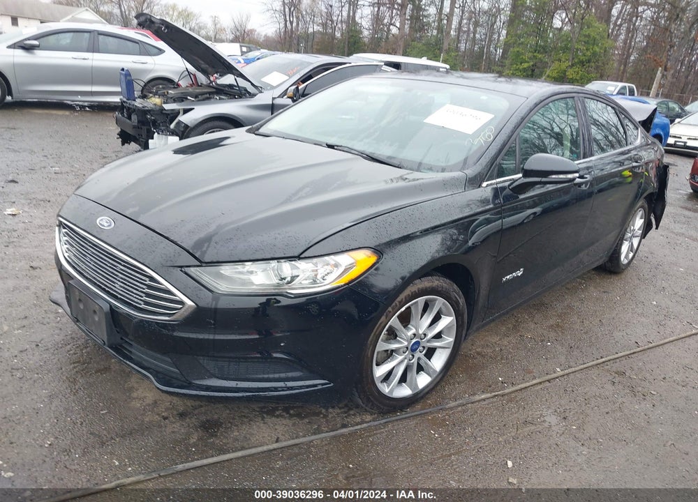 2017 FORD FUSION HYBRID SE VIN: 3FA6P0LU8HR215275