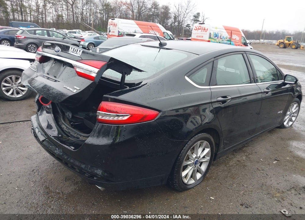 2017 FORD FUSION HYBRID SE VIN: 3FA6P0LU8HR215275