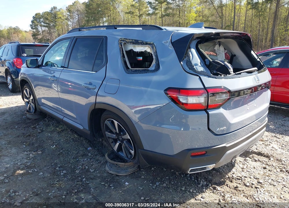 2023 HONDA PILOT AWD TOURING VIN: 5FNYG1H70PB053895