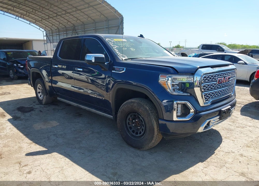 2022 GMC SIERRA 1500 LIMITED 4WD SHORT BOX DENALI VIN: 1GTU9FEL8NZ195894