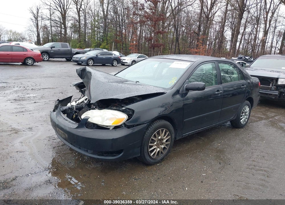 2007 TOYOTA COROLLA LE VIN: 2T1BR32E57C849257