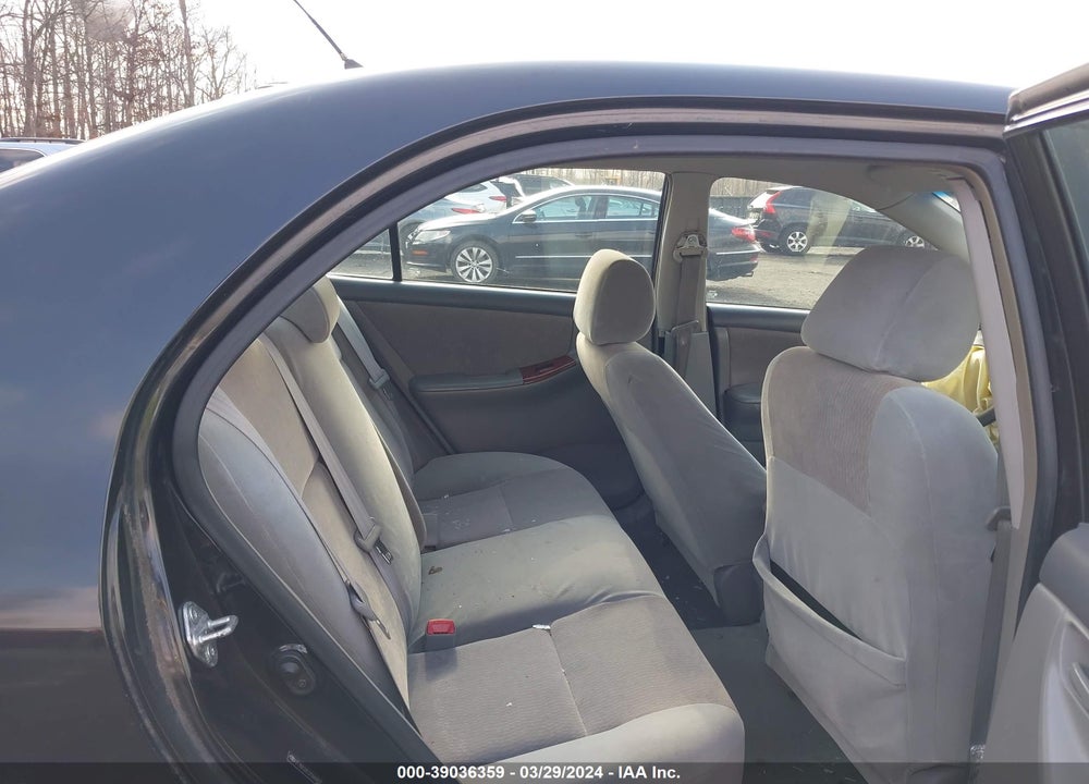 2007 TOYOTA COROLLA LE VIN: 2T1BR32E57C849257