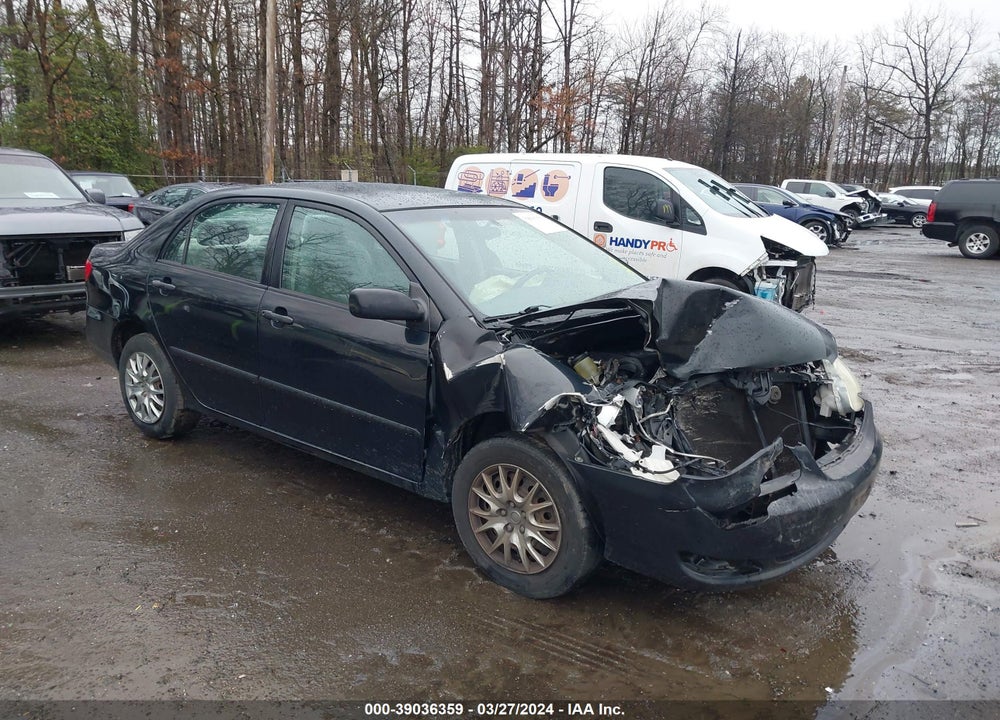 2007 TOYOTA COROLLA LE VIN: 2T1BR32E57C849257