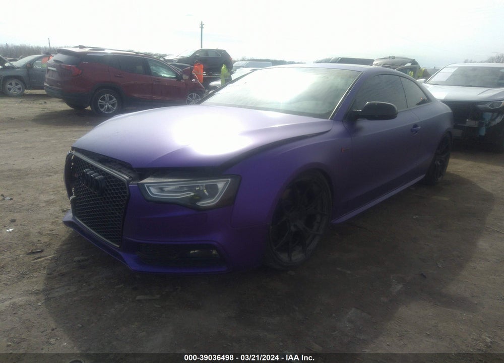 2013 AUDI S5 3.0T PREMIUM PLUS VIN: WAUVGAFR7DA016626