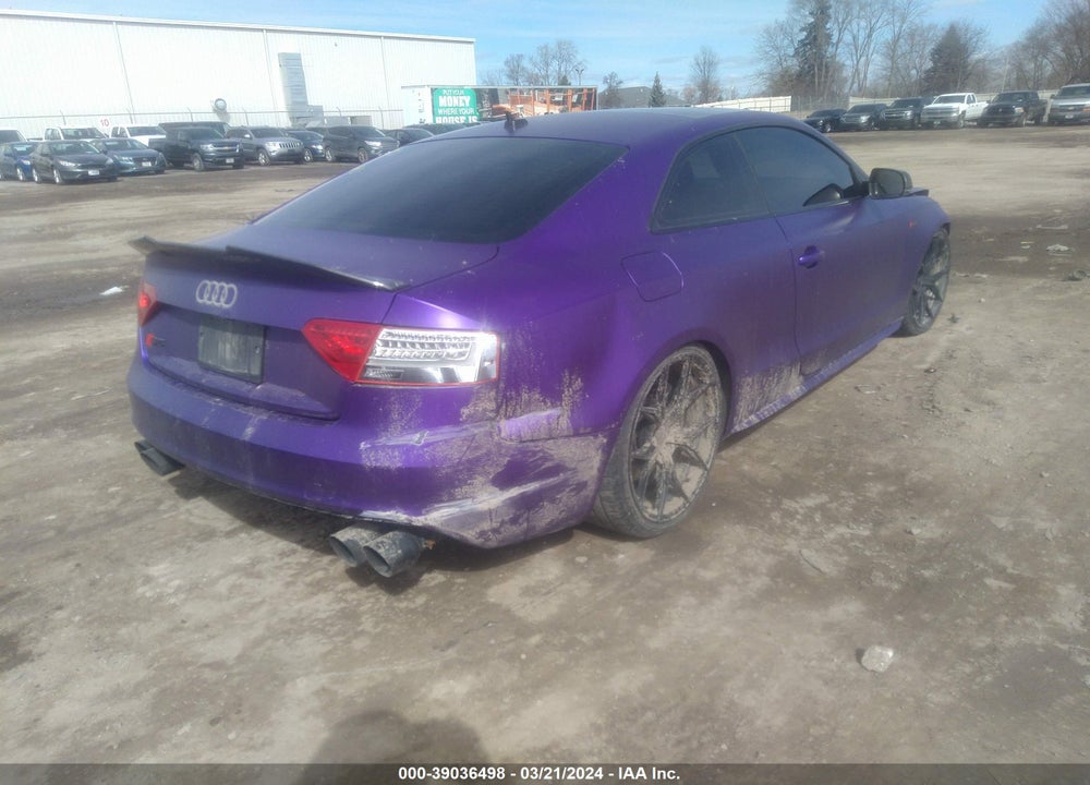 2013 AUDI S5 3.0T PREMIUM PLUS VIN: WAUVGAFR7DA016626