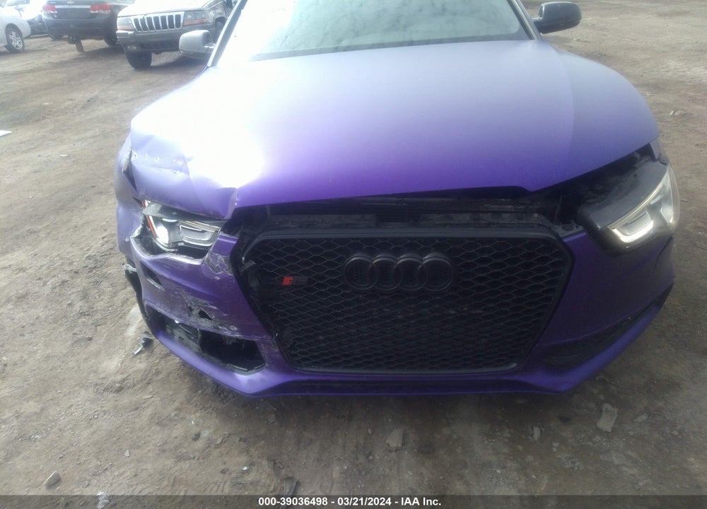 2013 AUDI S5 3.0T PREMIUM PLUS VIN: WAUVGAFR7DA016626