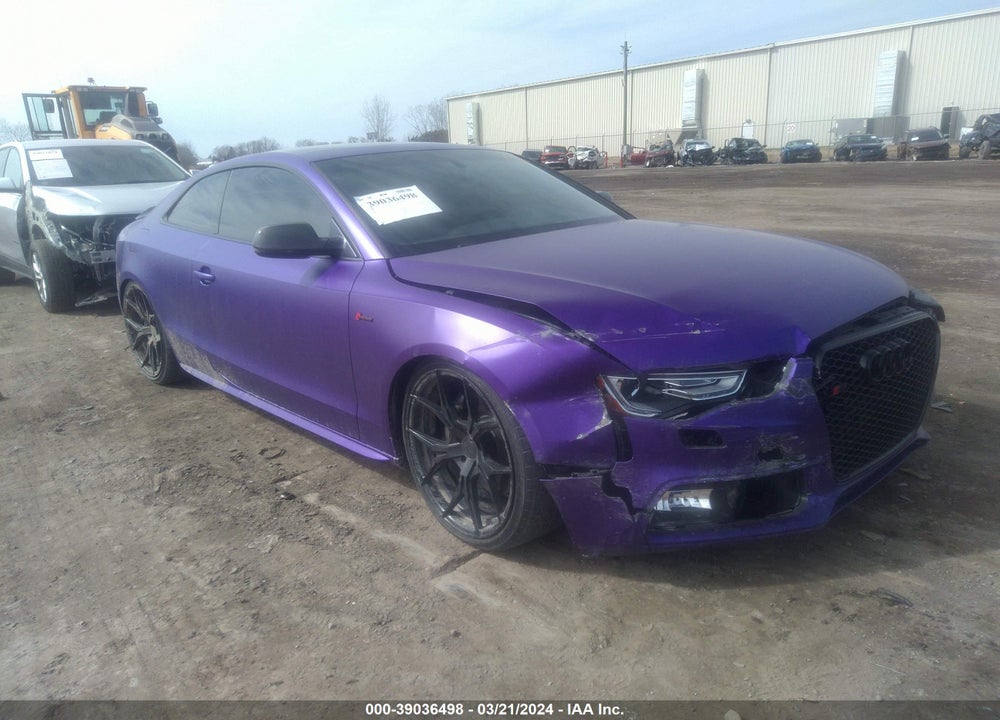 2013 AUDI S5 3.0T PREMIUM PLUS VIN: WAUVGAFR7DA016626