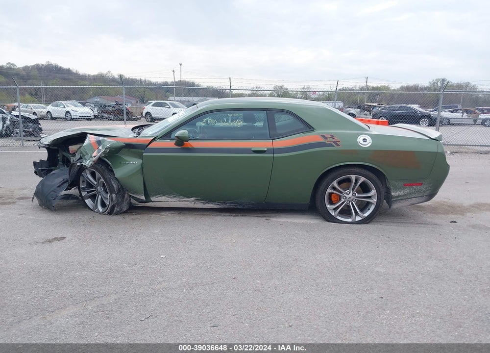 2021 DODGE CHALLENGER R/T VIN: 2C3CDZBTXMH593868