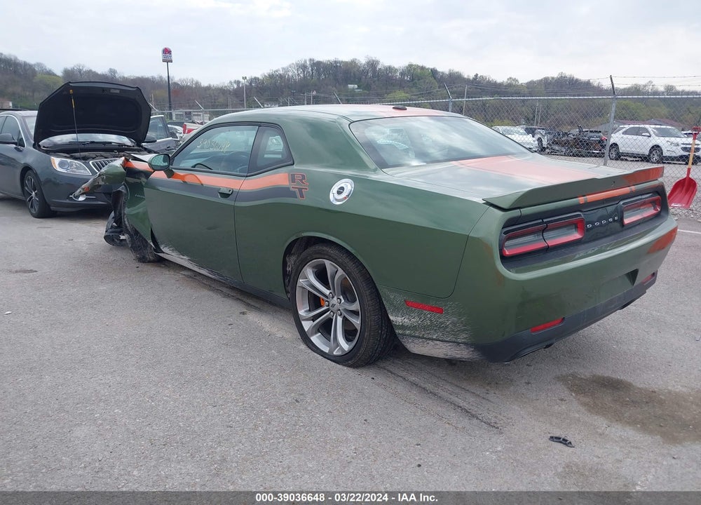 2021 DODGE CHALLENGER R/T VIN: 2C3CDZBTXMH593868