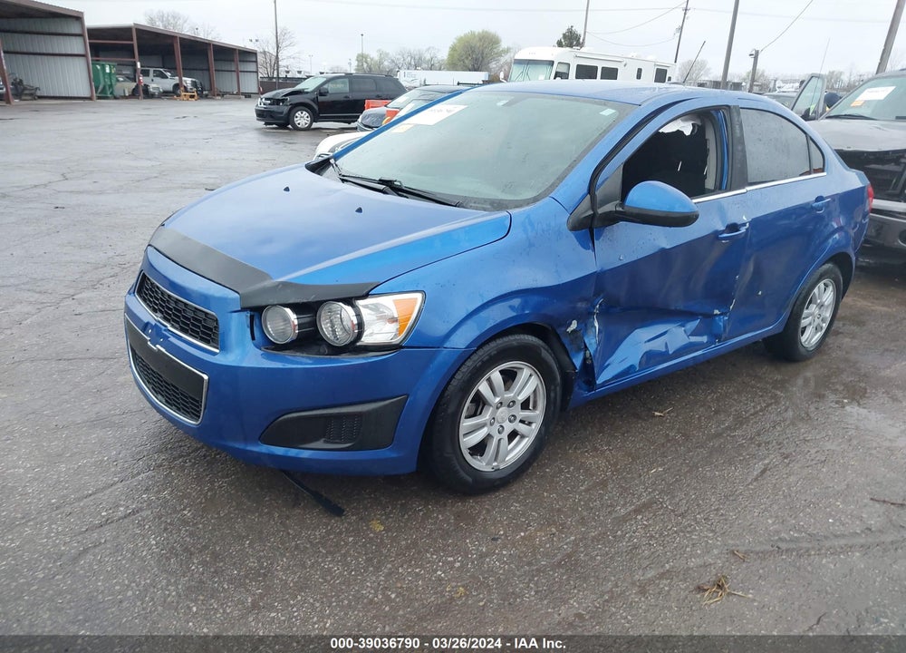 2016 CHEVROLET SONIC LT AUTO VIN: 1G1JC5SG2G4148438