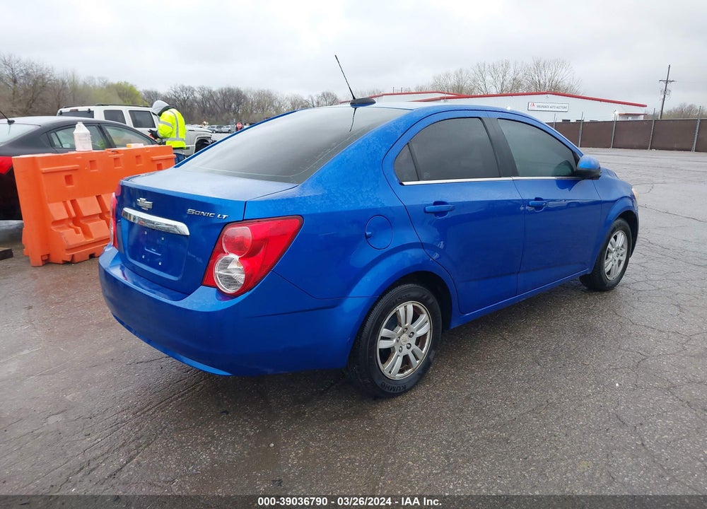 2016 CHEVROLET SONIC LT AUTO VIN: 1G1JC5SG2G4148438