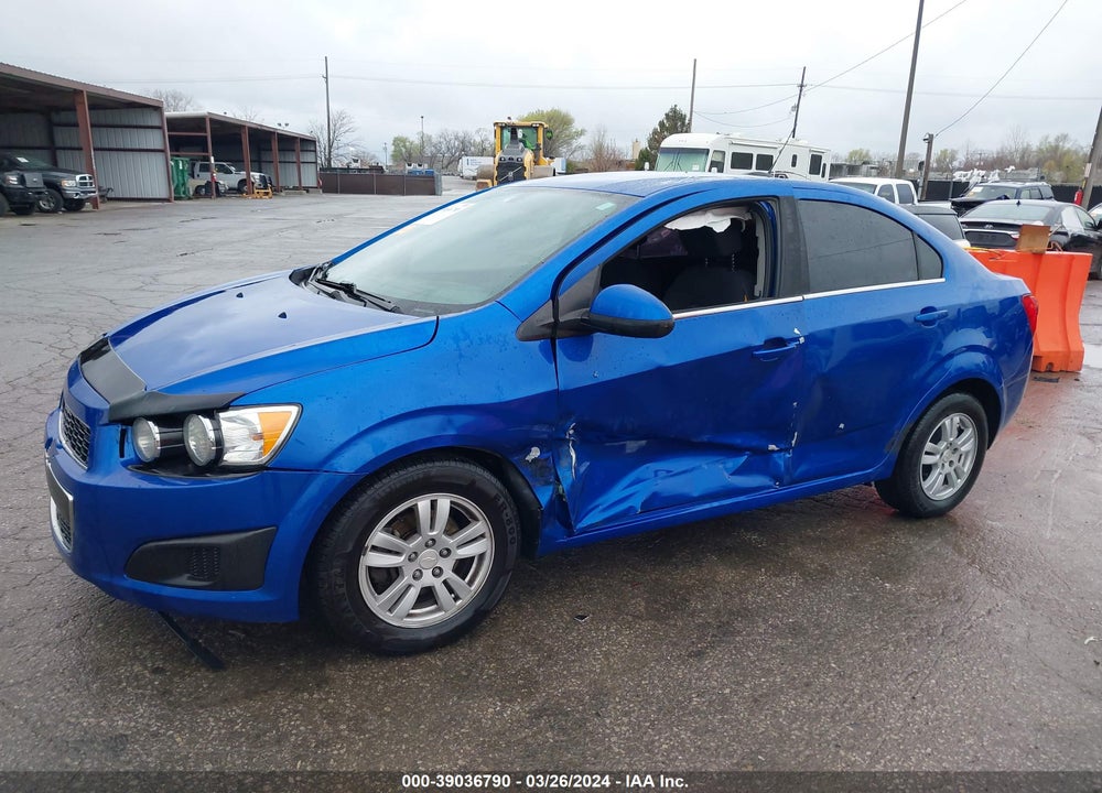 2016 CHEVROLET SONIC LT AUTO VIN: 1G1JC5SG2G4148438