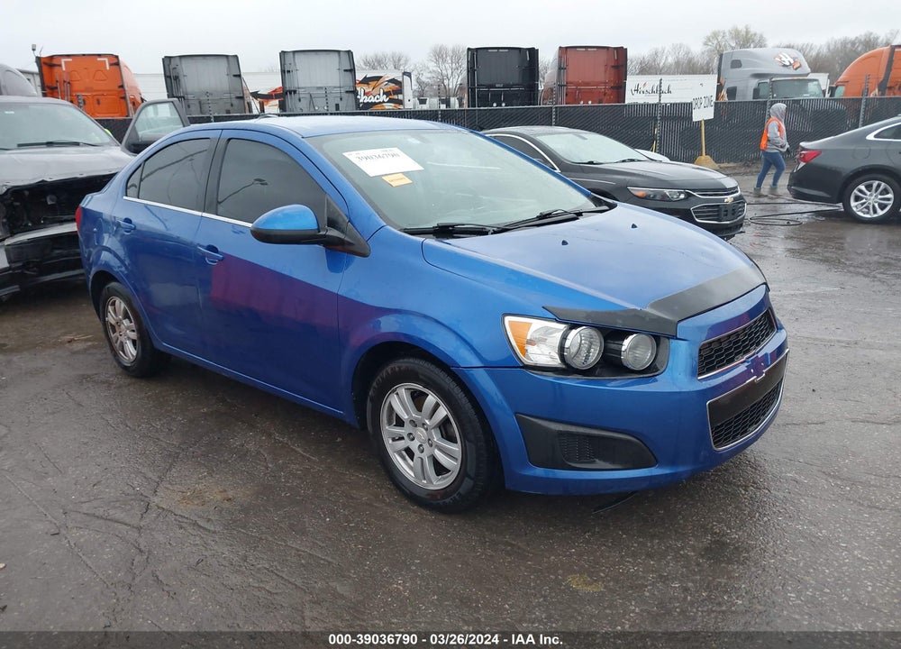 2016 CHEVROLET SONIC LT AUTO VIN: 1G1JC5SG2G4148438