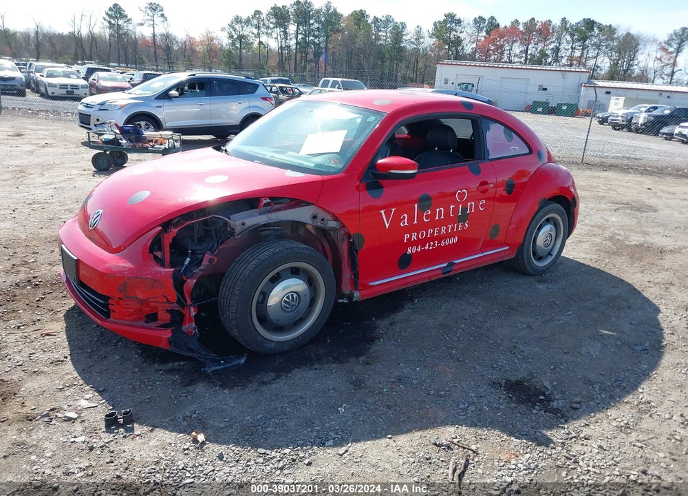 2012 VOLKSWAGEN BEETLE 2.5L VIN: 3VWJP7AT9CM659131