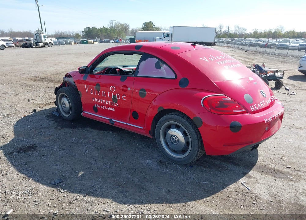 2012 VOLKSWAGEN BEETLE 2.5L VIN: 3VWJP7AT9CM659131