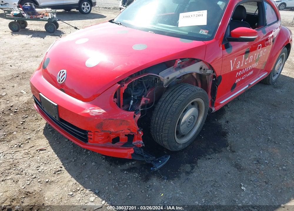 2012 VOLKSWAGEN BEETLE 2.5L VIN: 3VWJP7AT9CM659131