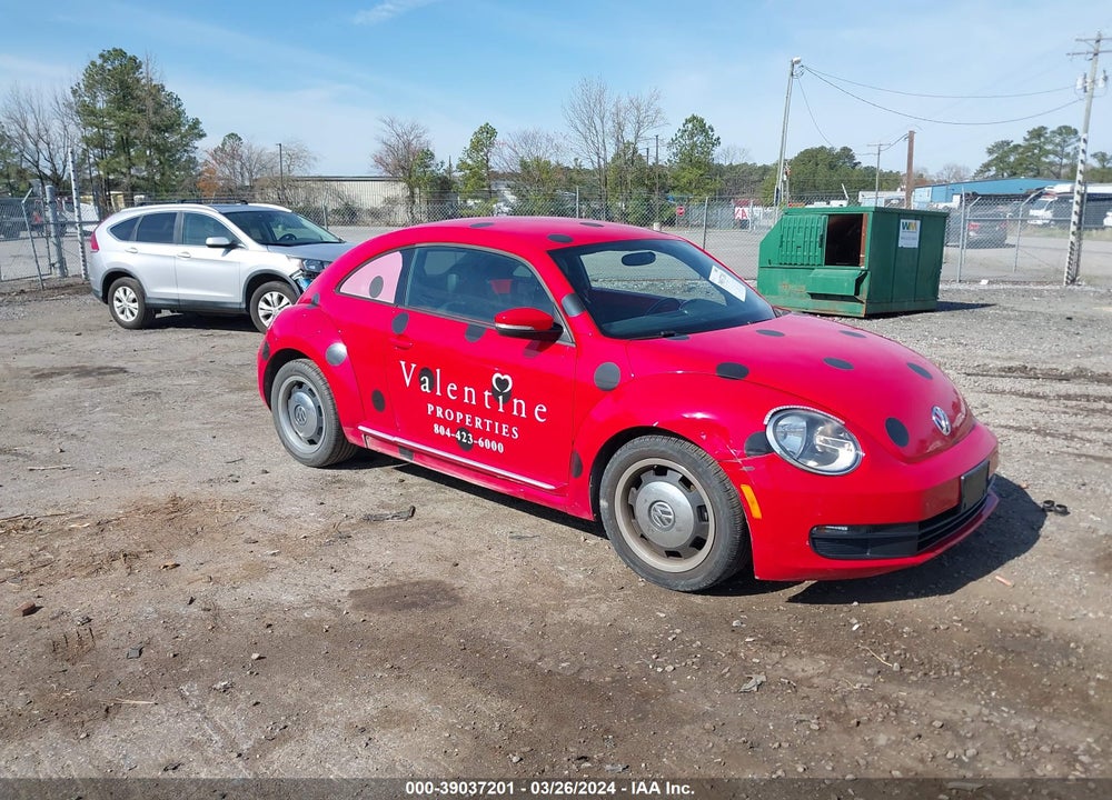 2012 VOLKSWAGEN BEETLE 2.5L VIN: 3VWJP7AT9CM659131
