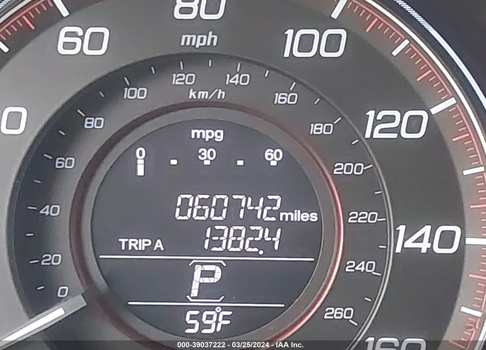 2013 HONDA ACCORD EXL VIN: 1HGCT1B81DA005819