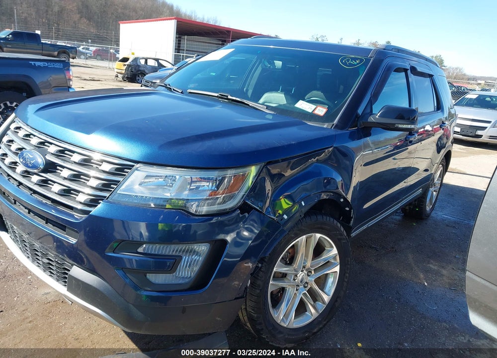 2017 FORD EXPLORER XLT VIN: 1FM5K8D81HGA67929