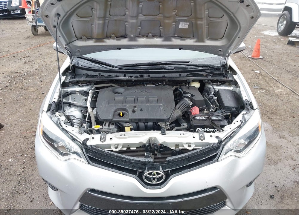 2016 TOYOTA COROLLA LE VIN: 5YFBURHEXGP555572