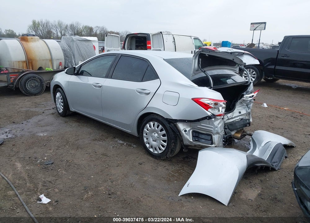 2016 TOYOTA COROLLA LE VIN: 5YFBURHEXGP555572