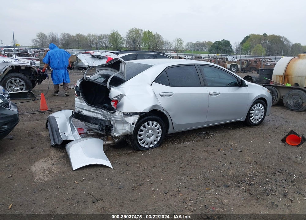 2016 TOYOTA COROLLA LE VIN: 5YFBURHEXGP555572